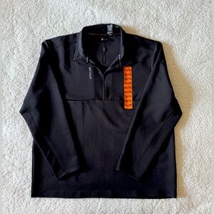 Spyder Men’s Active Sport 1/4 Zip Pullover Black Size XXL New with Tags